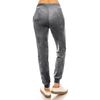 ALWAYS Women's Velvet Velour Joggers - Solid Basic Premium Soft Stretch Warm Winter Sweatpants Pants Charcoal L