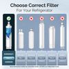 RWF0500A Refrigerator Water Filter Replacement for 4396510, NL240V, WFL400, 4P