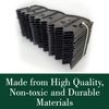 Dalen HammerEdge Pound in Edging - 16 Durable Interlocking Pieces -18 feet of Coverage - Made in USA - Easy to Install - 1 Pack