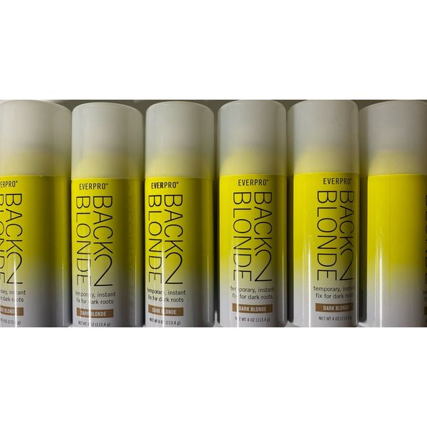 6-Everpro Back 2 Blonde-Dark Blonde-4oz per can-New