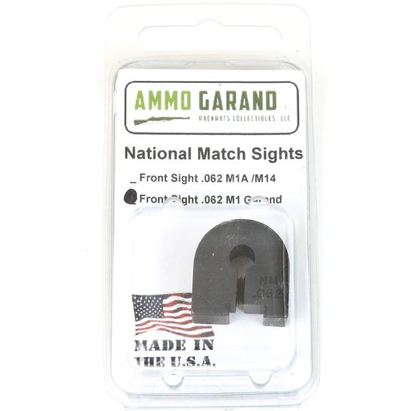 AmmoGarand National Match Sight Garand US M1 Front NM .062
