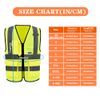 A-SAFETY STAFF High Visibility Reflective Safety Vest