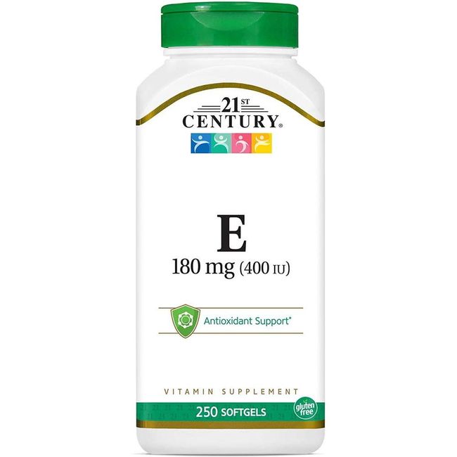 American Direct Purchase 21st Century E 400 I.U. (Dl-Alpha) Softgels 250 Count