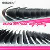 SEEDEW LB Curl Lash Extensions, MIX7-16mm LB Curl 0.05mm 16 Rows/Tray