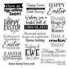 Crafter's Companion Easter Collection Clear Acrylic Stamp - Have an Egg-cellent Easter!