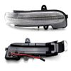 Clear Dynamic Sequential Blink LED Side Mirror Lights For Mercedes W203 C-Class