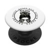 Zahnfee Messy Bun Scrubs Paste Dental Assistant PopSockets with Interchangeable PopGrip