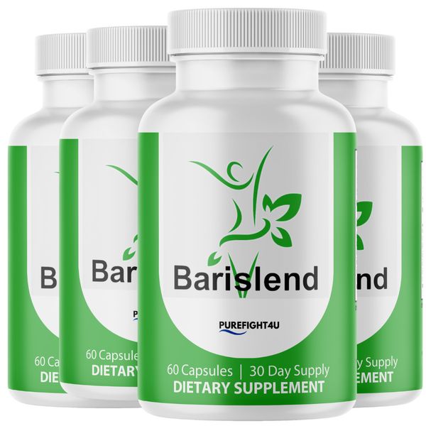 Barislend Capsules, Weight Management Support Supplement - 4 Bottles