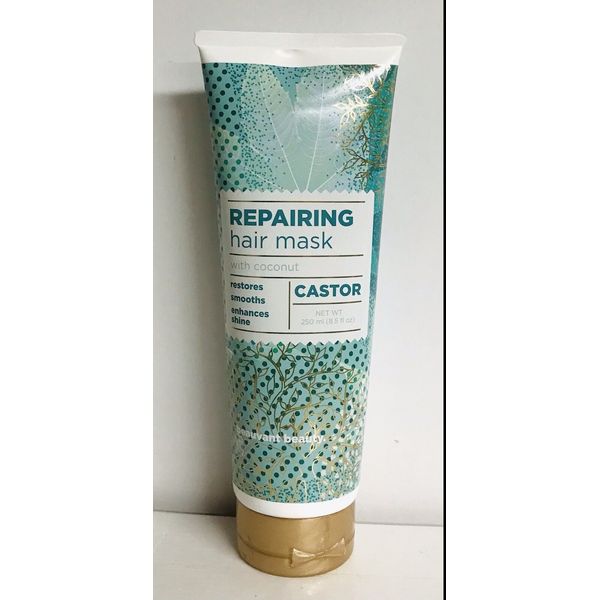 Beauvant Beauty ~ Castor Repairing Hair Mask with Coconut 8.5 fl oz