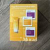 New Murad SPFs Suncreen Set for AM & PM: 1 Travel Size Sample + 3 Sample Sz