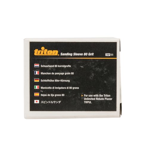 Triton Sanding Sleeve for TRPUL Sanding Drum TRPSS 80 Grit (539780)