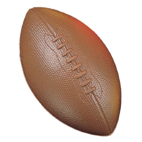 Champion Sports Coated High Density Foam Football Brown