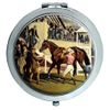 Horse Racing Winner at Epsom Compact Mirror