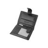 KORUMA Quality RFID Blocking Leather Men Wallet with Coin Pocket (Black)