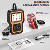 Car Battery Tester OBD2 Scanner Engine Code Reader Live Data Diagnostic Tool
