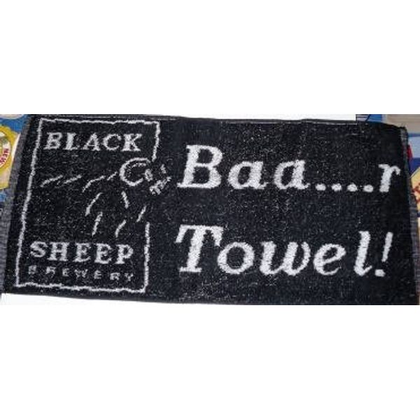 signs-unique Pub Paraphernalia Black Sheep Bar Towel