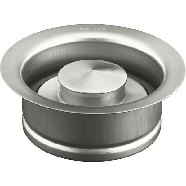 KOHLER K-11352-BS Disposal Flange, One Size, Brushed Stainless