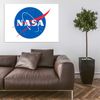 Spiffing Prints NASA - Logo - Art Print - Small - Archival Matte - Framed