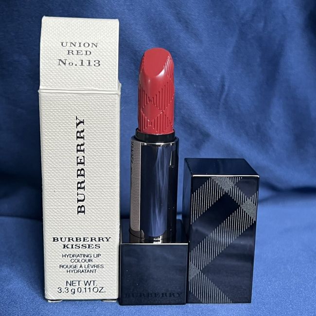 BURBERRY Kisses Hydrating Lip Colour ~ No. 113 Union Red~ BNIB Retail Version