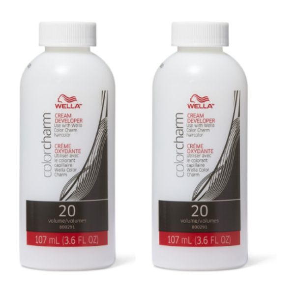 Wella ColorCharm 20 Volume Cream Deverloper 3.6 FL OZ 2 Pack