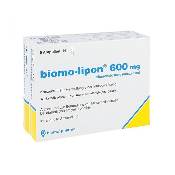 Biomo Lipon 600 mg Ampoules