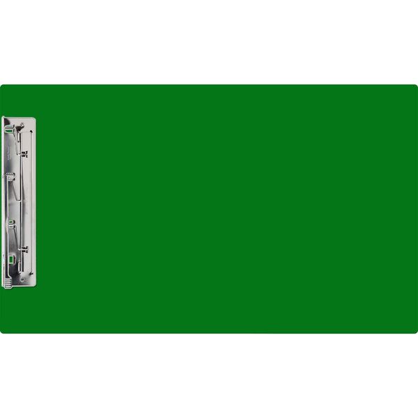 11x17 Clipboard Acrylic Panel Featuring an 8" Hinge Clip Green