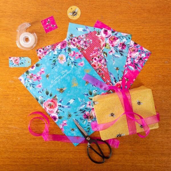 Gift Wrap Collection - Queen Bee