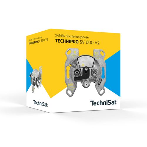 TechniSat TECHNIPRO SV 600 V2 Antenna Socket for Sat, TV, Radio (Satellite Socket with Diode in Satellite Connection)