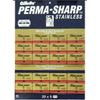 GILLETTE PERMA SHARP STAINLESS DOUBLE EDGE RAZOR BLADES 100 COUNT MADE IN RUSSIA