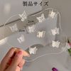 ZHEJIA Bang Clip, Mini Butterfly Hair Clip (Set of 30), Bangs Clip, Hair Claw Clip, Women's, Girls', Hair Clip, Hair Accessory, Stylish, Small, Cute, Korean Style, Mother's Day Gift, Transparent