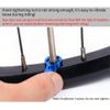 BESNIN Bike Vacuum Tire Valve Nut 2pcs Bicycle nut+1pcs Multi-Function Wrench Tool Kit