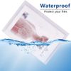 Plastic Envelopes Wallets, MerryNine 24 Pack A5 Clear Document Folder with Label Pocket, for School Home Work Office Organization