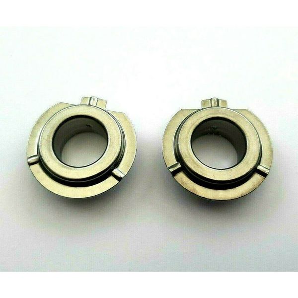 taylorshopnet 2X H7 LED Metal Headlight Bulb Holder Base Adapter Socket Retainer Replacement