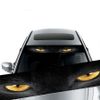 3D Yellow Eye Leopard Sticker Decor Decal Sunshade For Car Front Rear Windshield