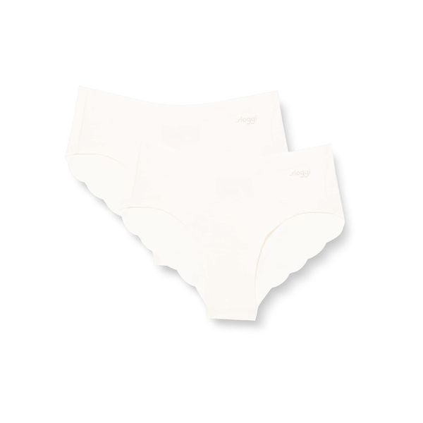sloggi Damen Zero Modal 2.0 H 2P Hipster, Angora, M