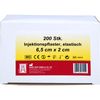 Injektionspflaster 2x6,5cm Vlies weiss, 200 St PFL