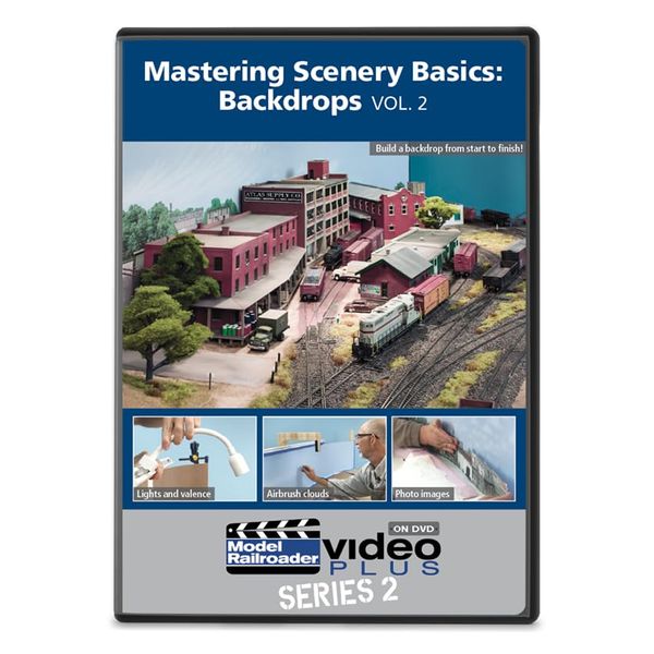 Model Railroader Video Plus: Mastering Scenery Basics: Backdrop Vol. 2