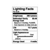 GE Relax 2-Pack 40 W Equivalent Dimmable Warm White A15 LED Light Fixture Light