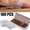 100pc Razor Blades Single Edge Extra Sharp Heat Treated Safety Knife Shaving