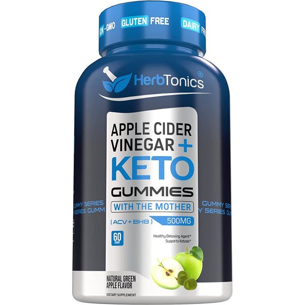 ACV Keto Gummies with the Mother & Keto BHB | Apple Cider Vinegar Keto Gummies |