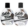 Millennium Tanning COCONUT VIBES Solid Black Coconut Tanning Lotion 13.5 2 pack