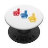 #1 Fan Foam Sports Finger PopSockets with Interchangeable PopGrip