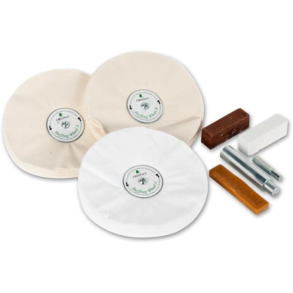 CHESTNUT Products BWK Woodturning Buffing Wheel Kit