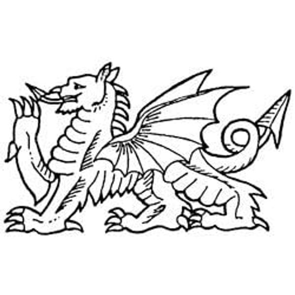Art Stamps Dragon Stamp