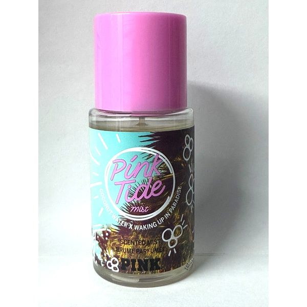 *RARE* PINK VICTORIA'S SECRET PINK TIDE SCENTED BODY MIST/SPRAY MINI! 2.5OZ NEW!
