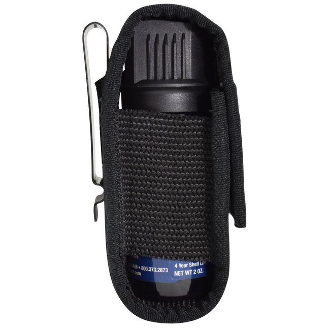 Holster, nylon - (fits 1.5 oz pepper spray, Fox Labs, Sabre, Freeze +P, Wildfire) -Holster only, pepper spray not included.