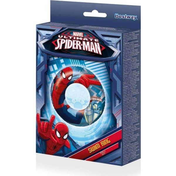 Bestway – Spiderman Inflatable Ring A1301026 – Outdoor Game – 56 cm