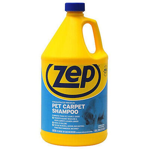 Zep ZUPPC128 Professional Pet Carpet Cleaning Shampoo, Gallon - Quantity 1