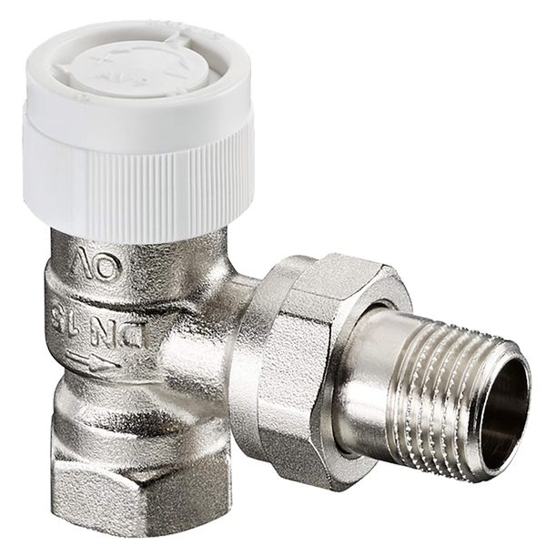 Oventrop Thermostatic valve, silver