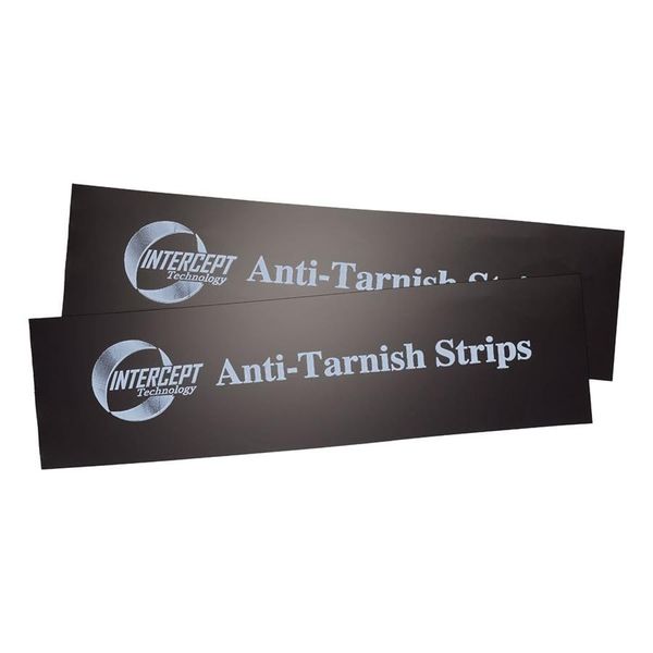 10 Anti Tarnish Strips 7 x 2 Inch Tabs (20)